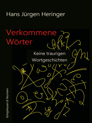 cover image of Verkommene Wörter